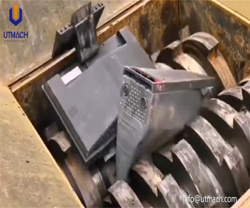 E-waste Shredder from Computer Shredding