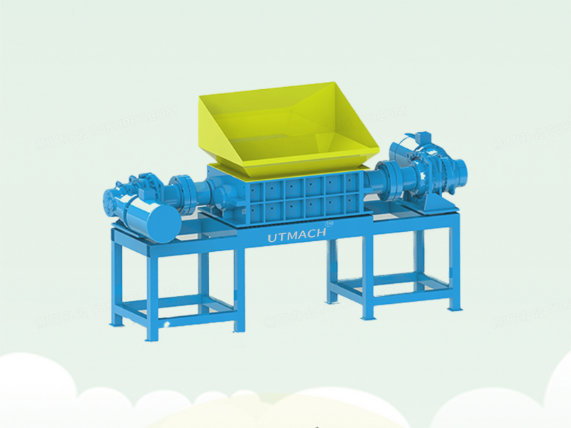 Industrial Shredder to Tackle Global Waste Management and Circular Economy Challenges