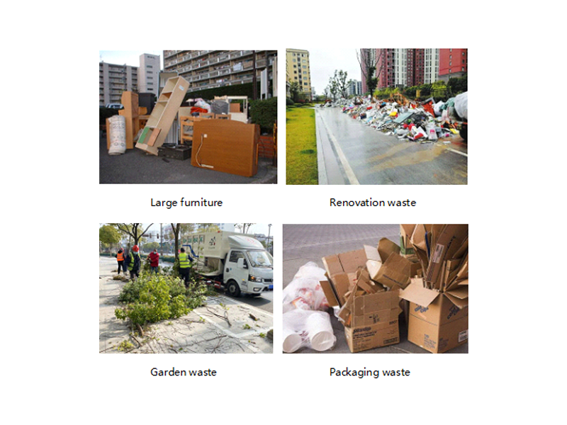 Features of large-scale garbage shredder   