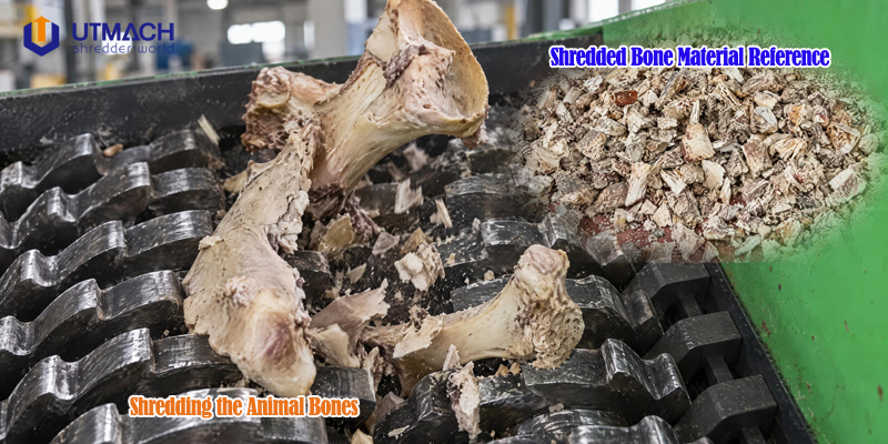 Industrial Bone Shredder for Animal Bones